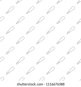 Baseball bat pattern vector seamless repeating for any web design
