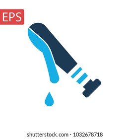 Baseball bat. Baseball single icon in black style vector symbol stock illustration web.