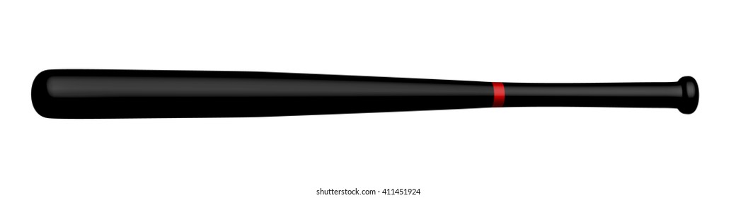 baseball bat in vector
