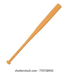 Baseball bat vector