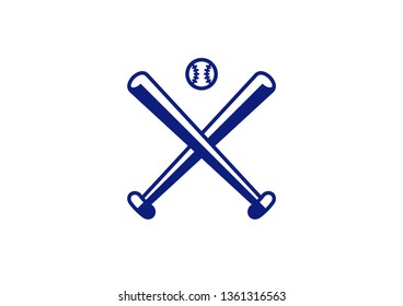 Baseball bat vector. EPS 10