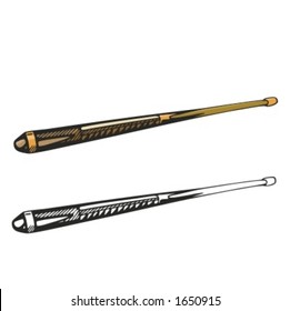 Baseball bat. Vector illustration