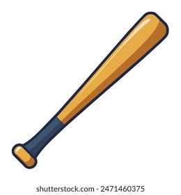 
Baseball Bat Vector Illustration Icon