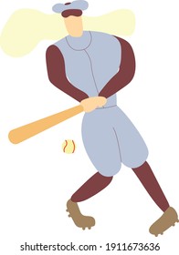 301 Woman playing softball Stock Vectors, Images & Vector Art ...