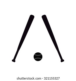 baseball bats and ball