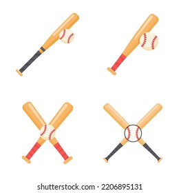 Baseball bats are used to hit baseballs in sporting events.