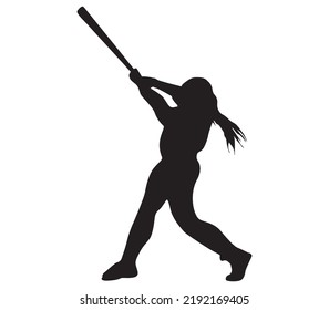 Baseball Batter Hitting Ball with Bat for Home Run