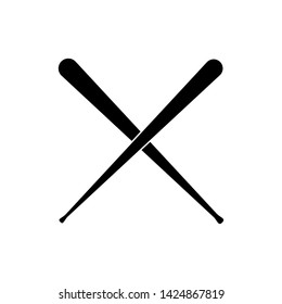 baseball beat icon. sport vector illustration isolated on white background