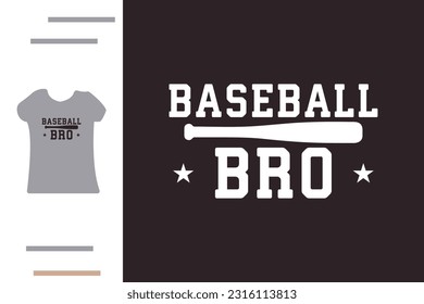 
Baseball brother t shirt design
