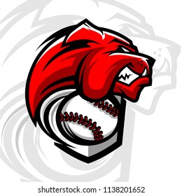  Baseball Bulldog Team Logo