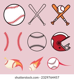 Baseball Bundle. Vector. Cut Files For Cricut and Silhouette