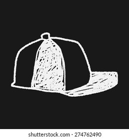 baseball cap doodle