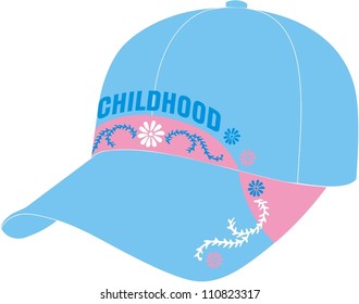 Baseball cap for girls