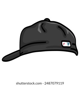 Baseball Cap Hat Illustration Vector