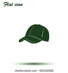 Baseball cap icon.