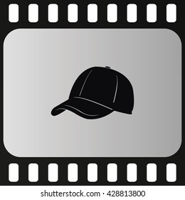 Baseball cap icon.