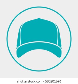 Baseball cap icon.