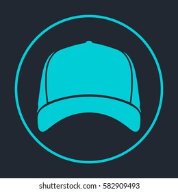 Baseball Cap Icon.