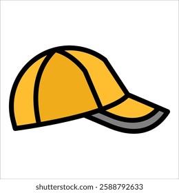 Baseball Cap Icon Element For Design