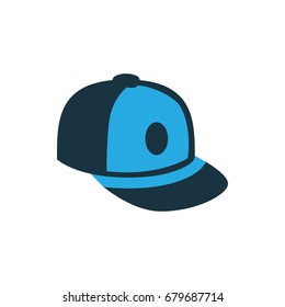 baseball cap icon illustration isolated vector sign symbol