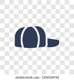 Baseball cap icon. Trendy Baseball cap logo concept on transparent background from Clothes collection
