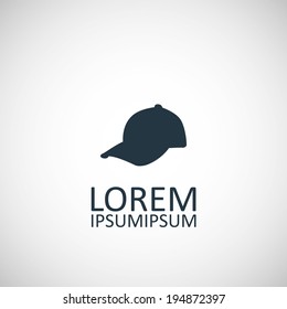 Baseball cap Icon Vector