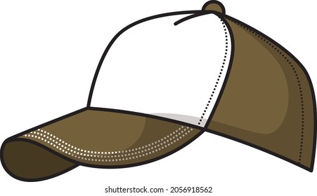 baseball cap icon vector design