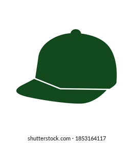 baseball cap isolated on white background. logo Baseball hat vector illustration.eps10