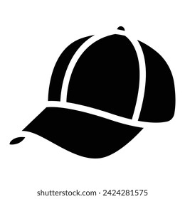 baseball cap isolated on white background vector illustration