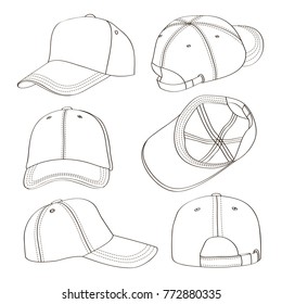 Baseball cap set