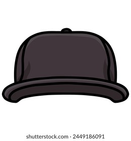 Gorra de béisbol Snapback Hat Ilustración Vector