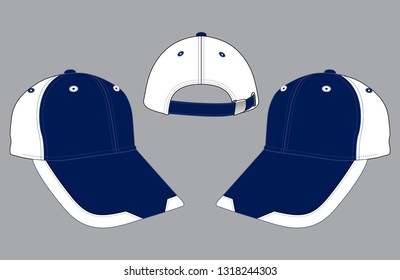 184 Baseball cap navy blue Stock Vectors, Images & Vector Art ...
