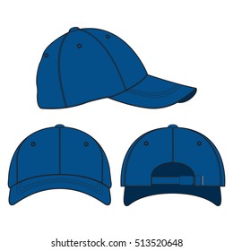 Baseball Cap Vector Template