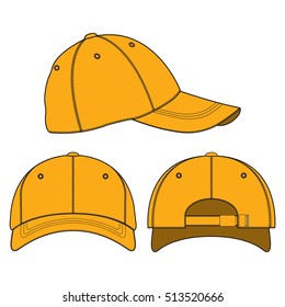 Baseball Cap Vector Template