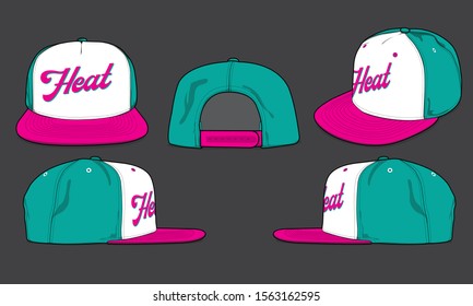baseball cap vector template sports apparel