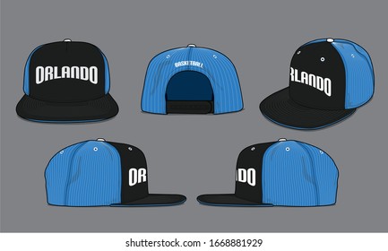 baseball cap vector template sports apparel basketball