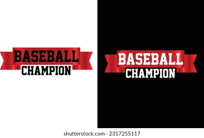 Baseball Champion
"Be a true champion on and off the field with this Baseball Champion T-Shirt! Celebrate your love for the game with a winning design. ⚾️🏆 #BaseballChampion"