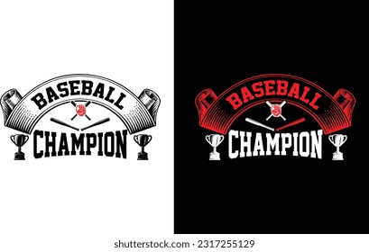 Baseball Champion
"Be a true champion on and off the field with this Baseball Champion T-Shirt! Celebrate your love for the game with a winning design. ⚾️🏆 #BaseballChampion"