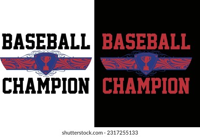 Baseball Champion
"Be a true champion on and off the field with this Baseball Champion T-Shirt! Celebrate your love for the game with a winning design. ⚾️🏆 #BaseballChampion"