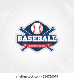 Baseball championship logo
