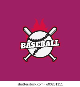 Baseball championship logo. Baseball Label Templates eps10