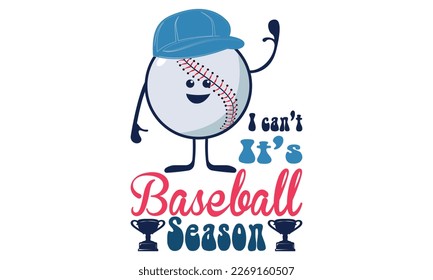 Baseball Championship, Retro Wavy SVG t-shirt Design. Baseball Motivational Typography t-shirt Creative Kids, and Baseball Theme Vector Illustration Design. svg