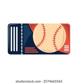 baseball championship tickets icon isolated