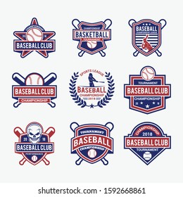 Baseball Club Badges & Logos