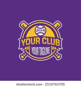 Baseball Club logo icon vector template