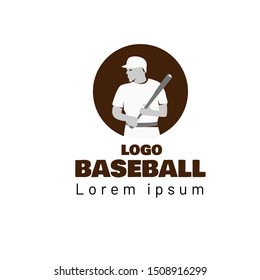 Baseball Club Logo Vector Template