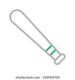 baseball colour line vector icon