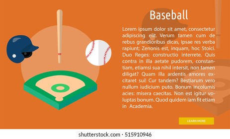 Baseball Conceptual Banner