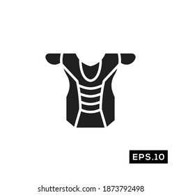 Baseball costume Icon. Baseball silhouette Sign logo vector