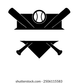 Baseball Custom Name black color design